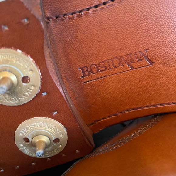 Bostonian Brown Leather Derby Shoes -golf - Picture 15 of 16
